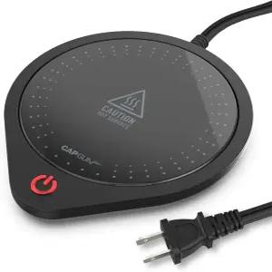 레돔 커피 머그 워머 전기 음료 우유 차 핫 초콜릿을 데우는 컵 블랙