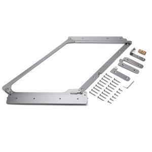 숨은선반브라켓 폴딩 도어 힌지 무소음 슬라이딩 침실 화장실 나무 평면 접이식 히든 액세서리 하단 레일 없음