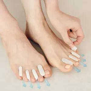 이야온 무지외반증 교정기 이야 실리콘 발가락 대 지압용 (1단계)