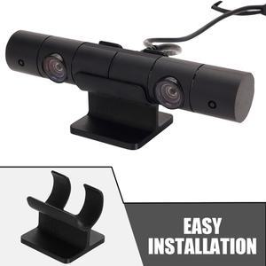 숨은선반브라켓 4PCS 카메라 스탠드 홀더 플레이스테이션 VR PSVR 라운드 V2용 PS4 브래킷 휴대용 지지대