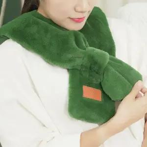 목어깨 무선 온열찜질기 충전식 넥워머 겨울철 피로회복 부드러운 소재 가정용