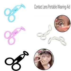 플라스틱 콘택트 렌즈 삽입기 리무버 흡입 스틱 소프트 팁 트위터 액세서리 휴대용 여성 아이 케어 초보자