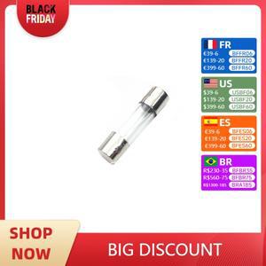 유리 퓨즈 튜브 멀티미터 F200MA 250V 0.2A 6x30mm 10개 5x20mm