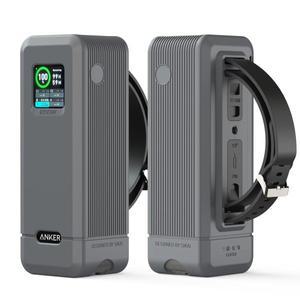 Anker Prime 27 650mAh 250W 보조베터리 실리콘 케이스 TF/SIM 카드 보관함 정리함이 있는 휴대용 운반용