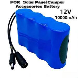 호환상품 12V 10Ah LiFePO4 충전식 배터리 팩20A BMS 태양광 시스템 캠핑카 액세서리용 14.6V 충전기와 포