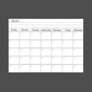 냉장고화이트보드 월간달력 자석 스케줄보드 냉장고 달력 일정표