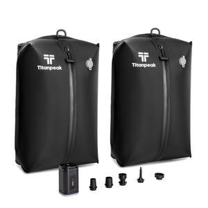 여행용 진공 압축팩 펌프 재사용 가능한 가방 여행 공간 절약 배낭용 방수