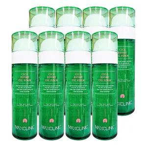 맥스클리닉 시카 바이옴 클렌저 클렌징 오일 세안 거품 폼 110ml, 8개