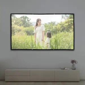 이동형 빔프로젝터 스크린(221x125cm) (16-9비율)