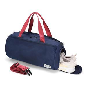 신발장이 있는 스마트 방수 남성용 짐 가방, 젖은 포켓이 더플백, 여행, 스포츠, 피트니스 및 운동을 위한 가벼운 대형 스포츠 캐리어(네이비블루)