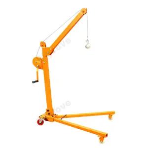 이동형 크레인 이동식 수동윈치 200kg 호이스트 기중기 소형