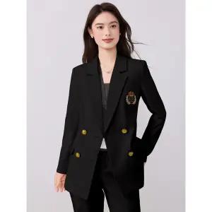 피로달 여성용 스커트 정장세트 살구색 정장 코트 춘추 대학생 면접 세트 HO3