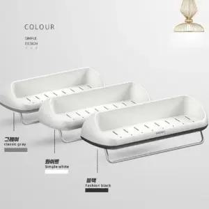 [SBD] 부착식 다용도 수건걸이 선반 수납 키밍 무타공 욕실