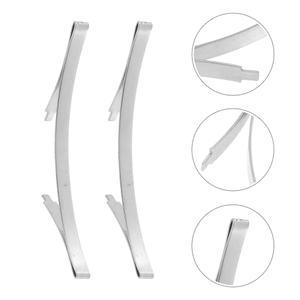 4개 슬라이딩 옷장 문 하단 위치 조절기 망간강 트랙 액세서리 도어 버퍼 교체 부품