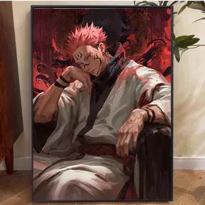 주술회전 보석십자수 비즈 공예 어린이 집콕 선물 수공예 캔버스 료멘 스쿠나