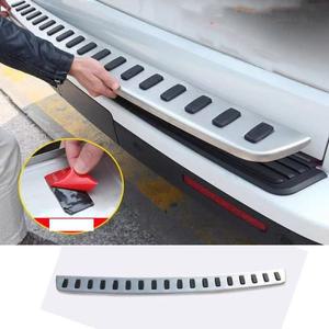 랜드로버 디스커버리 3 4 LR3 LR4 2005-2016 스테인레스 스틸 리어 트렁크 내부 외부 범퍼 보호 커버 실 가