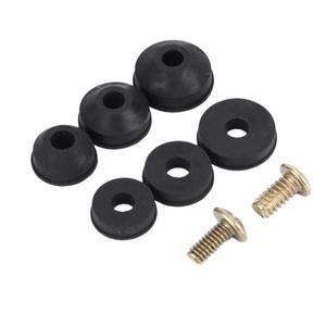 48개 모듬 탭 와셔 O링 고무 수도꼭지 교체용 씰링 나사 포함 수리용 평면 경사형 누수 방지용