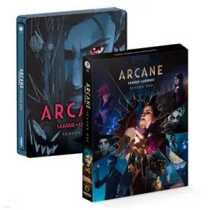 [Blu-ray] 아케인 시즌1 (4Disc, 4K UHD 스틸북 풀슬립 한정판) : 블루레이 /10/16 16시 오픈! (아케인 )