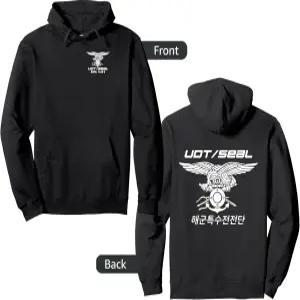 대한민국 해군 특수부대 UDT/SEAL 풀오버 후드티