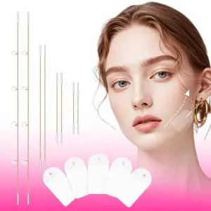 끈으로 보이지 않는 페이스 트 테이프 60개의 목 팅 것으로 눈가 주름 초박형 얼굴 터 특별 이벤트 및