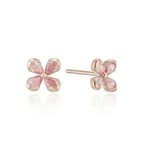 [로이드](센텀시티점)튜더로즈가든 핑크 페어컷 14K 귀걸이 LPFQ2005G