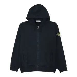 [스톤아일랜드] 남성 오가닉 코튼 후드 집업 블랙 6100067 S0A20 154388147