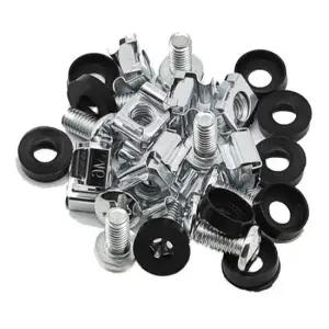 허브랙나사서버랙나사 전산실 서버실 허브랙 서버랙 케이지 10개입 볼트너트