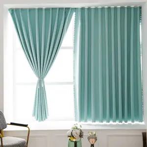 붙이는 무지 암막커튼 150X150 햇빛차단 무타공커튼