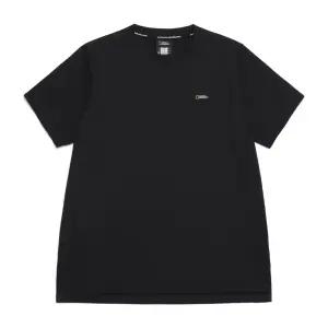 내셔널지오그래픽 N252WTS930 여성 COOL MAX 스몰로고 반팔 티셔츠 CARBON 블랙 173338