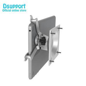 2인 1 태블릿 벽걸이 스탠드, 알루미늄 합금 스크린 홀더, 범용 8-12 인치 브래킷 및 스마트 폰, 3.5 이상