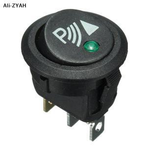 ZYA 1개 2026 신형 KCD1-102N 자동차 3핀 로커/주차 오프 12V DC 대시보드 스위치 주차 후진 센서 전방