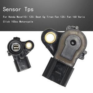 스로틀 위치 센서 Tps Tbi For Honda Wave110i 125i Beat Cg Titan 팬 160 Vario Click 100cc 오토바이