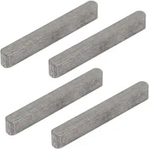 Ruilogod 36mmx4mmx4mm 304 스테인리스 스틸 주요 재고 라운드 종료 4pcs (아이디 be5 163 afe 4c7 5dd)