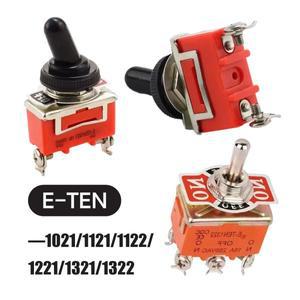 E-TEN 1021/1121/1122/1221/1321/1322 ON OFF 소형 토글 스위치 방수 캡 전원 버튼