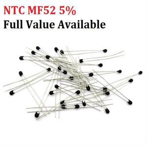 NTC-MF52AT 서미스터 열 저항기 키트, NTC MF52, 1K, 2K, 3K, 4.7K, 5K, 5%, 3950B, 3/4, 20 개 옴 R 7K