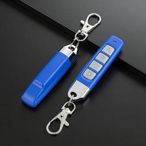 433MHz 블루 엄지손가락 크기의 복제 리모컨 RF 고정 코드 복사기 차고 문