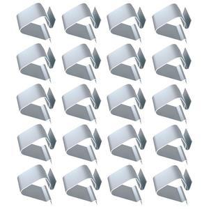 RV 스크린 클립 설치 관리자가 윈도우, 차고, 파티오, RV(20팩)를 재스크리닝하기 위한 도어 윈도우 리테이너 클립(RV 클립)