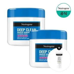 [뉴트로지나] 딥클린 클렌징 크림 285g x2 +(증)젠틀포밍10g[35803774]