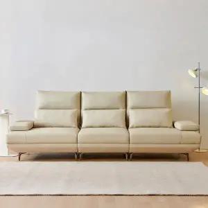 [동서가구] 뮤지 실리콘 레더 스윙 소파 4인 DF928242