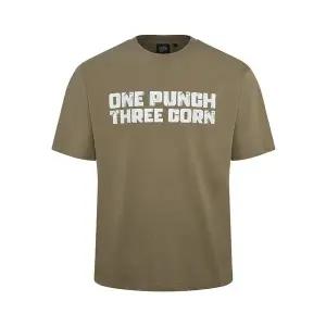 [UFC SPORT](김해점)짱재 원펀치쓰리콘 릴렉스핏 반팔 티셔츠 탄 U2SSV2155TN