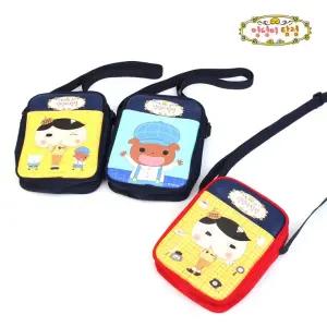 옆집샵 사각 크로스백 핸드폰 가방 작지만 알찬 수납 공간 초등학생 아동용 보조 가방