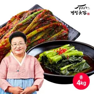 강순의명인 정성곳간 갓김치4kg(갓김치2kg+갓물김치2kg)