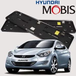 현대비스 NBH371G1 정품 아반떼MD 순정 번호판 가드 플레이트