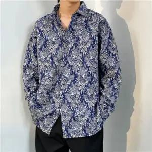 키체샵 남사친 가을 가짜 셔츠 신사 솔리드 트렌드 HO3