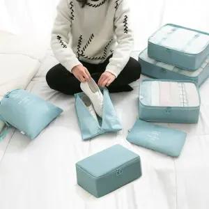 캐리어 캠핑 여행용 8종세트 보관 파우치 M10156 qRO9+1sfa