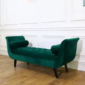 벤치 스툴 베드 휴식 그린 쇼파 의자 사이드 쇼룸