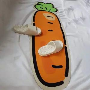 [콩심팥심]당근 주방 매트 규조토 발매트 싱크대 미끄럼방지 주방러그 부엌