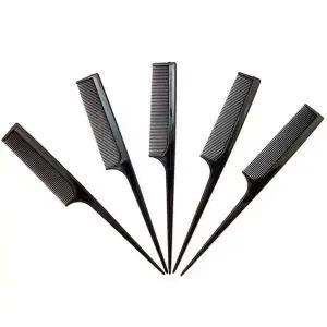 아이롱 매직 열 꼬리빗 일자빗 앞머리빗