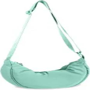 여성용 나일론 크레센트 크로스바디 백 트렌디한 남성용 작은 여행용 슬링백 호보