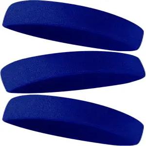 남녀용 스웨트밴드 스포츠 헤드밴드 - 테니스 농구 러닝 헬스 피트니스 운동을 위한 테리 천 습기 흡수